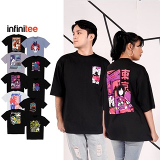 Infinitee Anime Inspired Oversized T Shirt For Men Women Oversize Plus Size Shirt Tshirt Top Tops_02