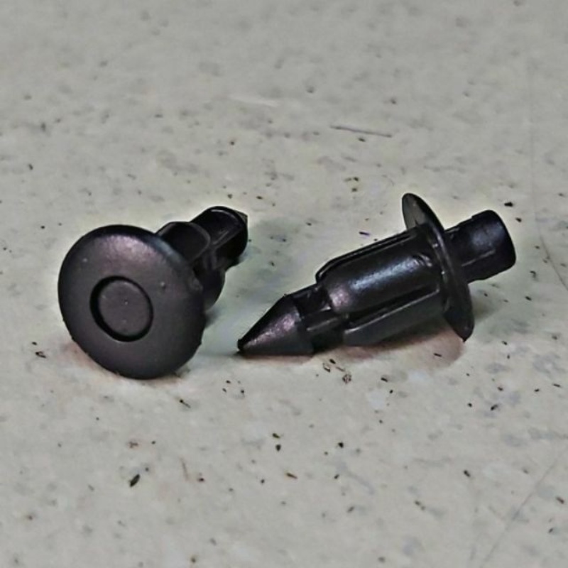 (Ready-stock) 50pcs มอเตอร์ NMAX AEROX คลิปหมุดพลาสติกคลิปรถ Rivet Y15 R25 R15 RS150 LC135 NVX NMAX XMAX VARIO VF3i RFS150 Retainer Push Pin Trim Rivet แผง Mould เครื่องมือ