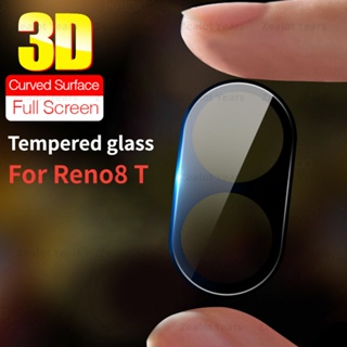 ฟิล์มกระจกนิรภัยกันรอยหน้าจอ 9H 3D สําหรับ OPPO Reno 8T 5G Reno8 T 4G A78 Reno 8T