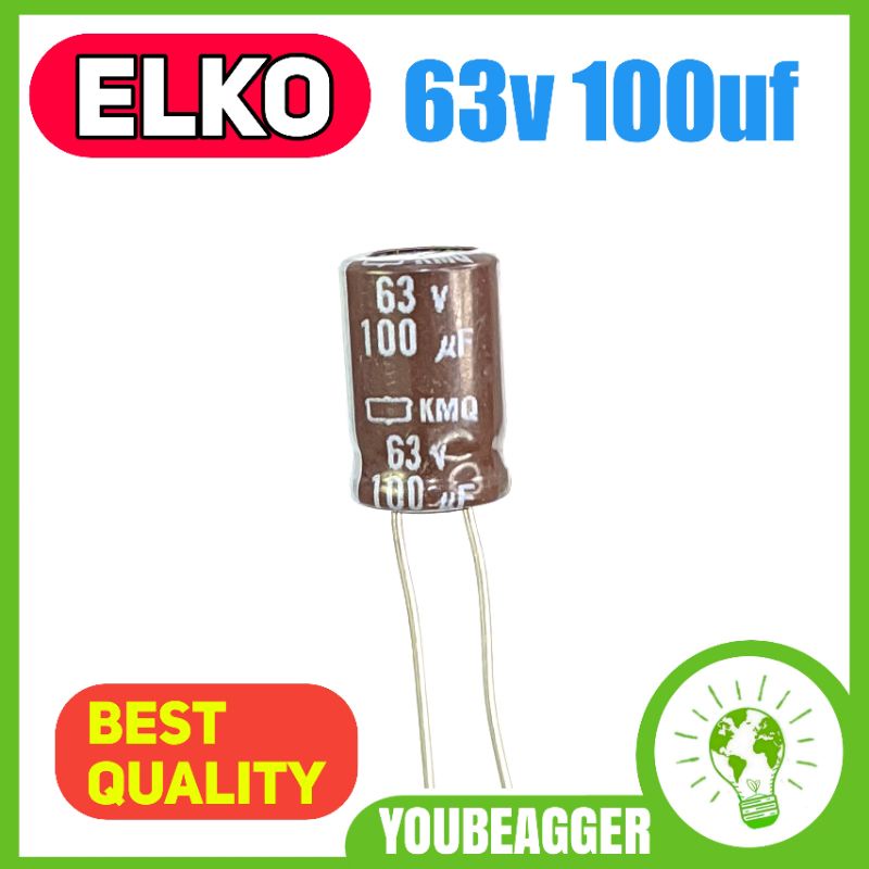 กวางเอลโก้ 63v 100uf