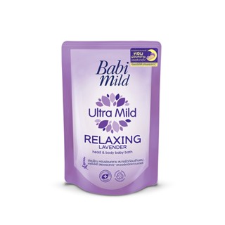 เบบี้มายด์สบู่เหลวลาเวนเดอร์ รีฟิล380มลBABIMILD ULTRA MILD LAVENDER RF 380ML