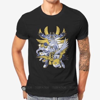 Digimon Adventure Digital Monster Anime Patamon Tshirt Classic Graphic Mens Tshirts Tops Big Size C_08