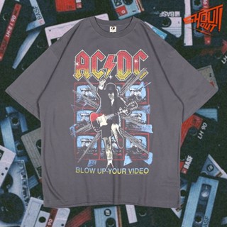 Tshirt BAND ACDC BLOW UP YOUR VIDEO OVERSIZE VINTAGE TEE_05