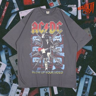 Tshirt BAND ACDC BLOW UP YOUR VIDEO OVERSIZE VINTAGE TEE_05