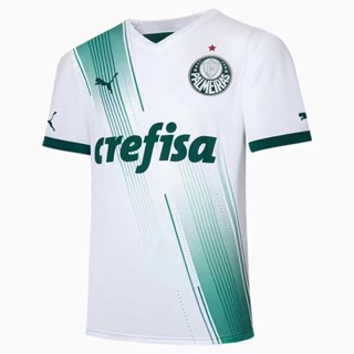 [Player Version] 2324 New Palmeiras away Player เสื้อยืดแขนสั้น คุณภาพสูง