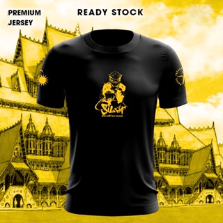 เสื้อยืด พิมพ์ลาย Baju silat kerambit melayu malaya pencak สําหรับผู้ชาย และผู้หญิง