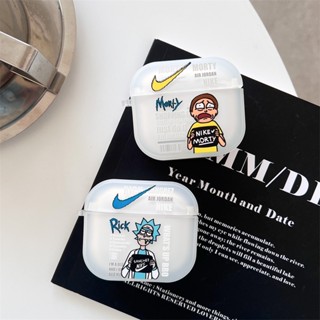 เคสซิลิโคน TPU ลายโลโก้ Nk Rick Modi กันกระแทก พร้อมพวงกุญแจ สําหรับ Airpods 1 2 3 Pro