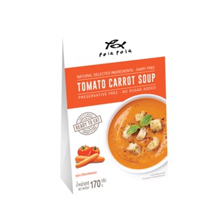 โพลาโพล่า กรัมPOLA ซุปมะเขือเทศแครอท 170POLA TOMATO CARROTSOUP170G