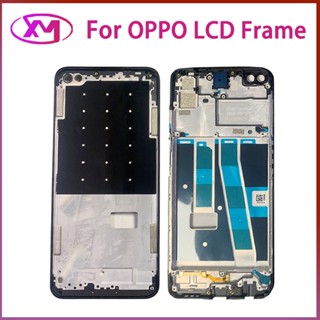 กรอบโลหะหน้าจอ LCD สําหรับ OPPO A94 A92 A74 A95 A72 A52 A53 A91 4G