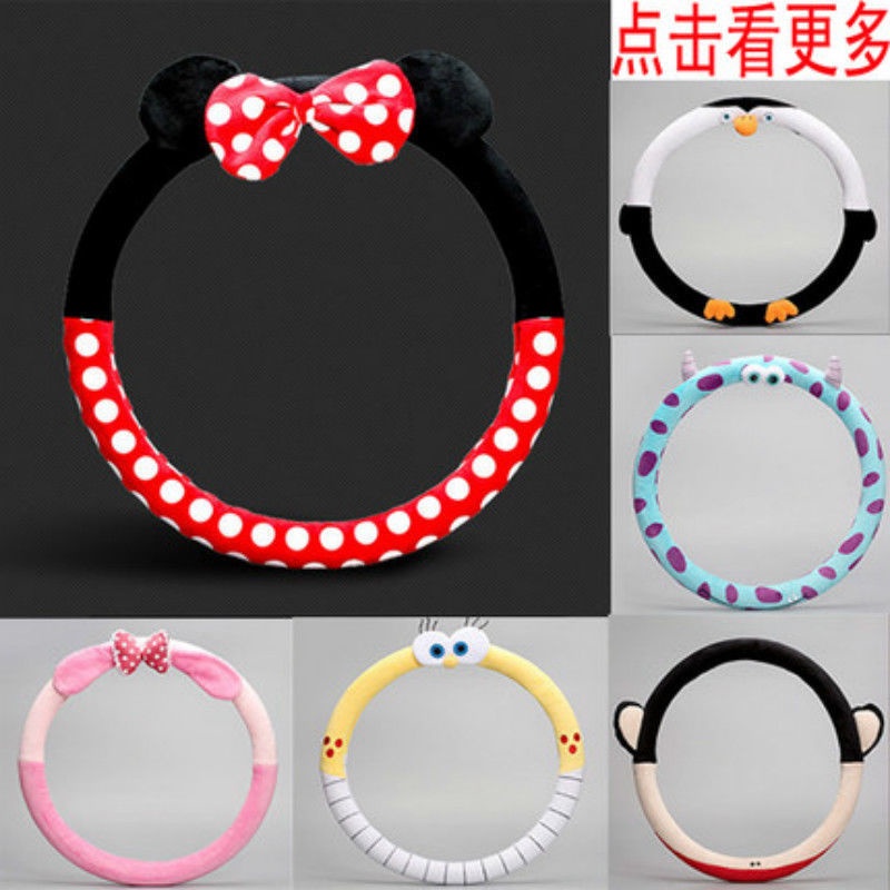 ปลอกหุ้มพวงมาลัยรถยนต์ ผ้ากํามะหยี่ขนนิ่ม กันลื่น ดูดซับเหงื่อได้ดี ได้มาตรฐาน สําหรับสี่ฤดู - รูปที่ 5