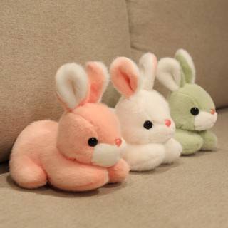 Easter Year of the Rabbit Mascot Doll Simulation Rabbit Plush Toy Little White Rabbit Rabbit Doll Doll Annual Meeting Gift