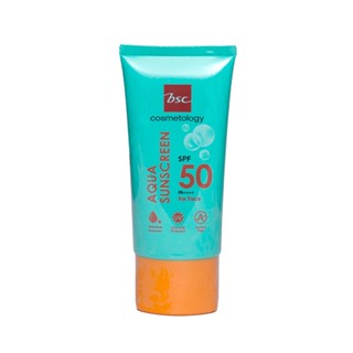 AQUA บีเอสซี ซันสกรีนเอสพีเอฟ50พีเอผลิตภัณฑ์ดูแลผิวหน้าBSC อควา SUNSCREEN SPF 50 PA