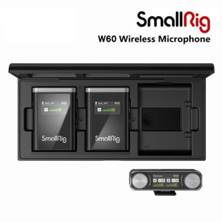 Smallrig Forevala W60 ชุดตัวรับส่งสัญญาณเสียงรบกวนไมโครโฟนไร้สาย 150 rode