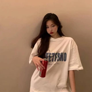SALABO(พร้อมส่ง)⭐️50ลาย⭐️รวม เสื้อแขนสั้น Oversize เสื้อคอกลมแขนสั้น พื้นขาวสกรีนลายน่ารักๆ เท่ๆ🍪 #C009