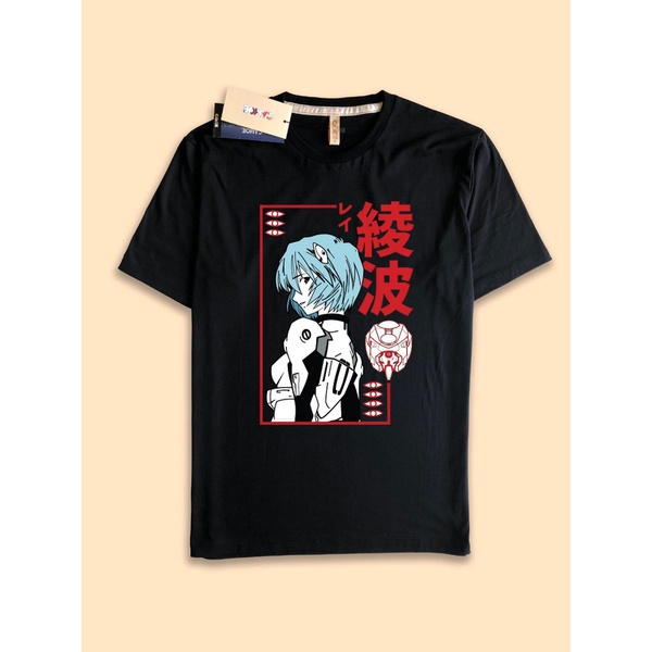 เสื้อยืด Anime Neon Genesis Evangelion Rei Ayanami