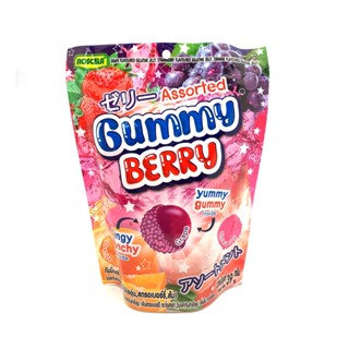 โรสเซล่ากัมมี่เบอร์รี่รวมรสผลไม้ GUMMY 39 กรัมROSCELABERRY ASSORTED 39G.