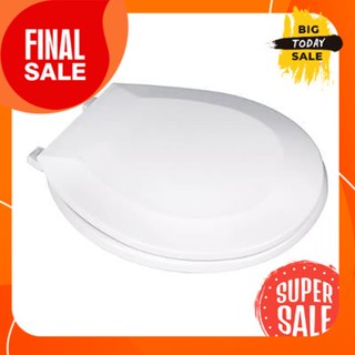 Plastic toilet seat, round shape EXCEL model EC-TSR03 white