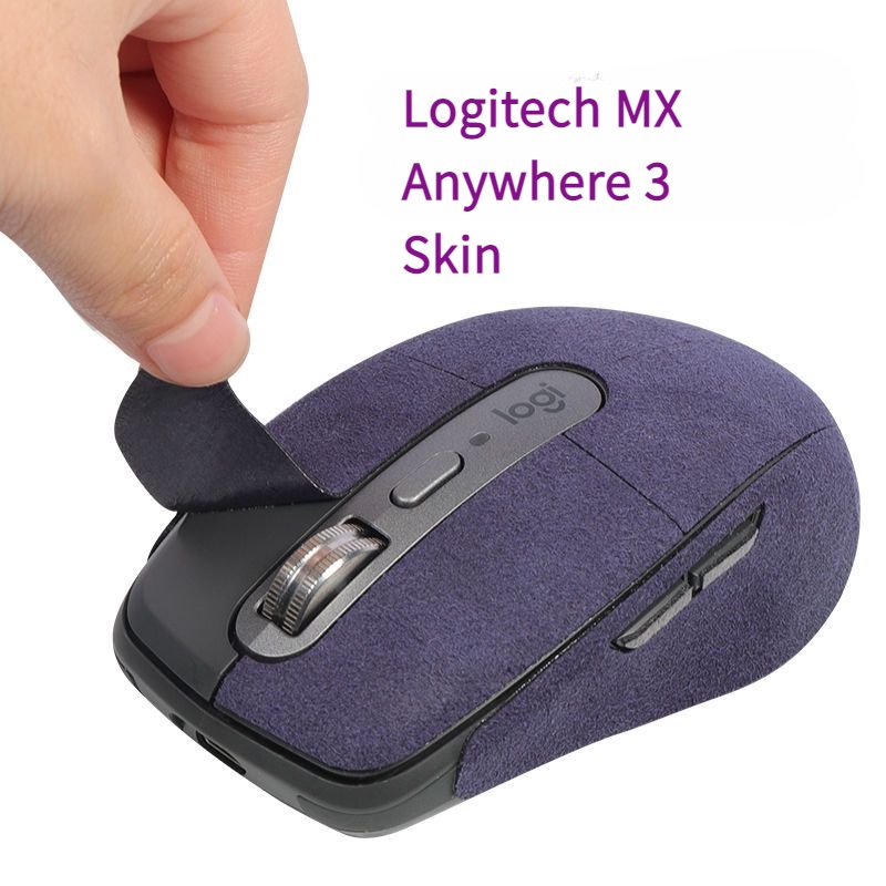 แผ่นรองเมาส์ กันลื่น กันเหงื่อ สําหรับ Logitech MX Anywhere 3 Logitech MX Anywhere 2S 2 ชิ้น ต่อชุด