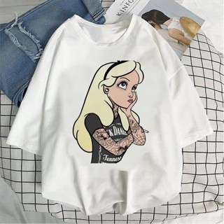 Snow White clothes t shirt women tumblr casual print graphic tees women streetwear t-shirt harajuku_03