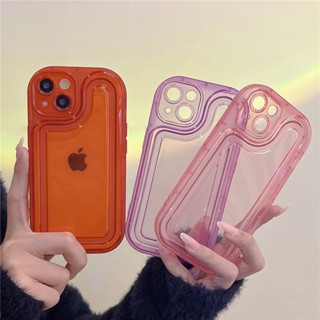 เคสโทรศัพท์มือถือ แบบนิ่ม กรอบหนา คุณภาพสูง สําหรับ iPhone14 13 12 11 pro max