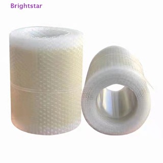 Brightstar แผ่นเจลซิลิโคน กําจัดรอยแผลเป็น มีกาวในตัว