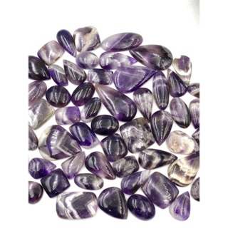 1 Pc Random Pick Natural Amethyst Wholesale Price Stone Cabochons Handmade And hand polished for Making Jewelry