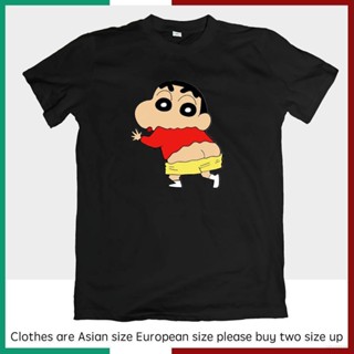 【❥❥】 Anime Anime Cartoon Crayon Shinchan Butt PP  T Shirt Unisex Casual DIY Tee Couple T-shirt Si_12