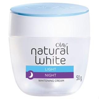 ไนท์ครีม โอเลย์ ไวท์ เนเชอรัล 50 ก.ผลิตภัณฑ์ดูแลผิวหน้าOLAY NATURAL WHITENIGHT CREAM50G