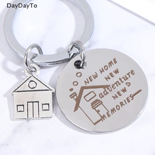 Daydayto ใหม่ พวงกุญแจ จี้สเตนเลส รูปบ้านผจญภัย ของขวัญพิธีขึ้นบ้านใหม่