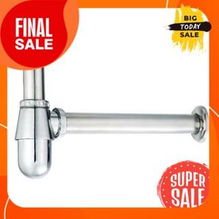 Drain pipe ICON Model IC555-ZINC-3 Size 12 cm. Chromium