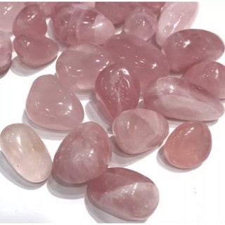 1 pc Natural Rose Quartz 2-3 cm Polished Tumble Stone / Top High Quality Stone / Pocket Stone Healing Chakra.