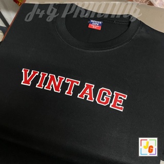 เสื้อยืดสีดำ เสื้อยืดผู้ชาย เสื้อเชิ้ตแขนสั้น ✗✤Vintage Customized Shirt เสื้อยืดผ้านิ่ม