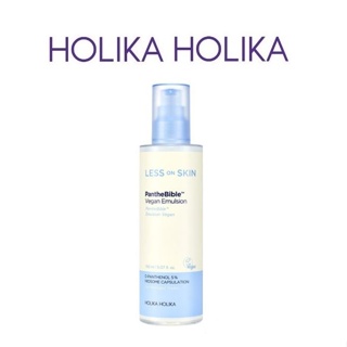 [HOLIKA HOLIKA] Less On Skin PantheBible Vegan Emulsion 150ml  อิมัลชั่นบํารุงผิว ขนาด สินค้าเกาหลีแท้ๆส่งตรงจากเกาหลี