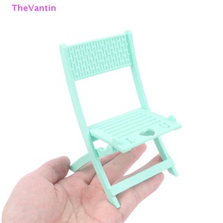 Thevantin เก้าอี้พับ เฟอร์นิเจอร์ ที่วางโทรศัพท์ ของดี สําหรับบ้านตุ๊กตา