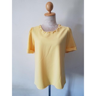 FF000170 เสื้อเหลือง ของใหม่ อก 38 นิ้ว