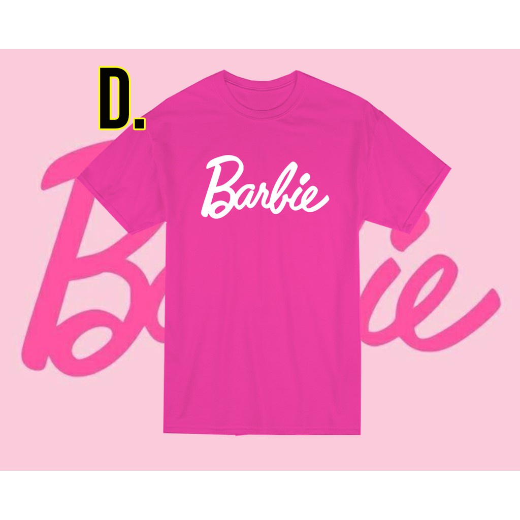 Kalivira Barbie Shirt, Barbie Outfit, Barbie Logo T Shirt, Barbie Women T Shirt | Black XL