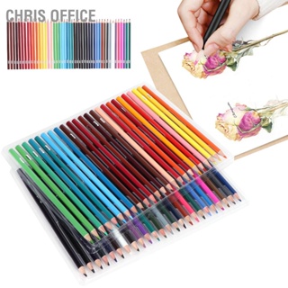  Chris office 48 ชิ้นน้ำมันจากดินสอสีสำหรับผู้ใหญ่ที่มีวงล้อสีระบายสีวาดอุปกรณ์การเรียนศิลปะสำหรับเด็ก