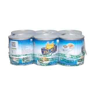 พาเลซครีมเทียมข้นหวานพร่องไขมัน SWEETENED 380 ก.x6PALACENON DAIRY CREAMER380Gx6