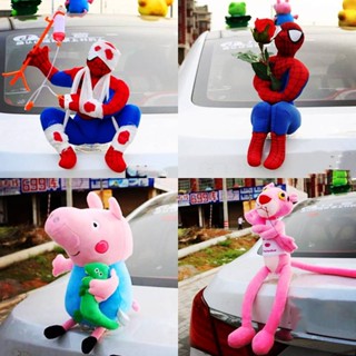 Car outside Ornament Spider-Man Roof Doll TikTok Spoof W Car Doll Car Tail Appearance Decoration VhfM