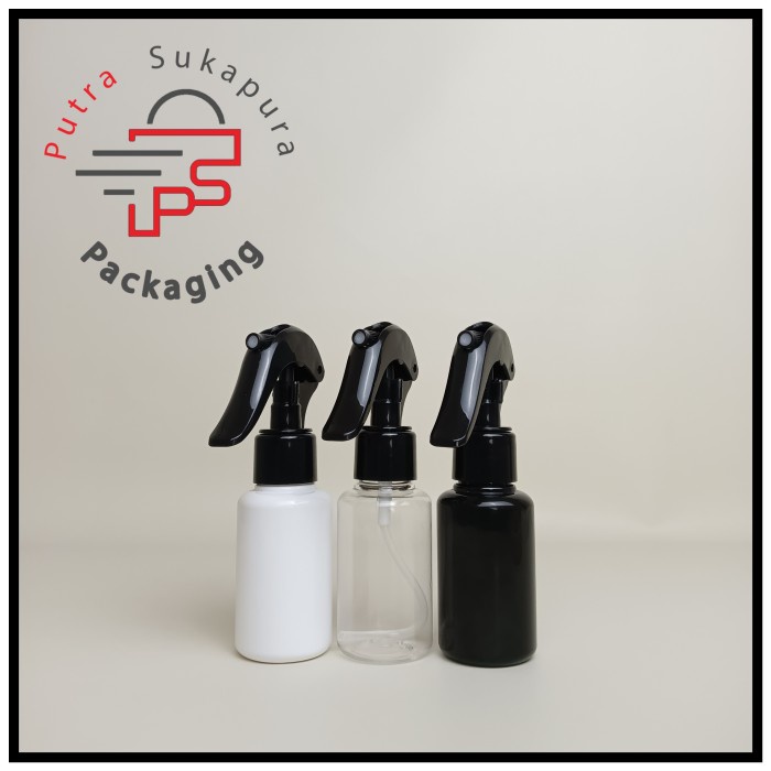 ขวดทริกเกอร์ tubular 60ml ขวดทริกเกอร์/60ml/24 คอทริกเกอร์สีดํา itd