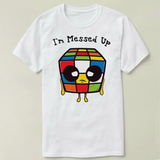 ✴I m Messed Up Rubiks cube DIY Tee T-Shirt T-shirt clothes_02