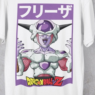 2023เสื้อยืดผ้าฝ้าย เสื้อยืด Unisex รุ่น ฟรีสเซอร์ Frieza ดราก้อนบอลแซด2022 (Dragon Ball Z Collection) สวยใส่สบายแบรนด์