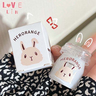 【Lovelin】HERORANGE~ ลิปบาล์ม พุดดิ้ง กระต่าย ให้ความชุ่มชื้น