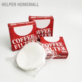 Helper Homemall กระดาษกรองกาแฟดริป ทรงกลม สําหรับบ้าน ออฟฟิศ 100 ชิ้น