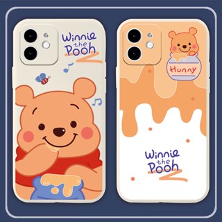 เคส iPhone8 สร้างสรรค์ คู่หมีพูห์น่ารักหนัง พิมพ์ลาย รูปแบบตลก เคสป้องกันโทรศัพท์มือถือ แบบหนา ลายการ์ตูนหมีน่ารัก สําหรับ เคสไอโฟน11 โทรศัพท์ se2020 7 8 plus 11 เคสไอโฟน 12 13 14 pro max เคสไอโฟน 13 เคสไอโฟน เคสไอโฟน7พลัส xs XR iPhone case เคสโทรศัพท์