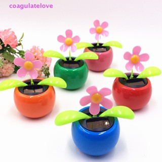 Coagulatelove แดชบอร์ดรถยนต์ พลังงานแสงอาทิตย์ 1 ชิ้น สําหรับตกแต่งภายในรถยนต์ [ขายดี]