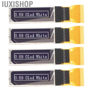 Iuxishop Digital LCD Board  SPI IIC Interface 4Pcs 0.69in LCD Display Module  for Electronics