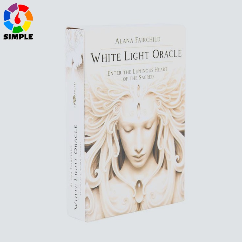 Tarot Cards White Light Oracle Games Guidance Divination