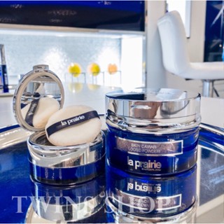 La Prairie La Prairie Blue Caviar Essence แป้งฝุ่น แบบพกพา 40 กรัม + 10 กรัม