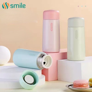 ღ 150Ml Mini Thermos ถ้วย Leak Proof ขวดน้ำแบบพกพาแก้วน้ำ Super น่ารักกระเป๋าถ้วยขวดสูญญากาศขนาดเล็กแก้วกรองหน้าจอ